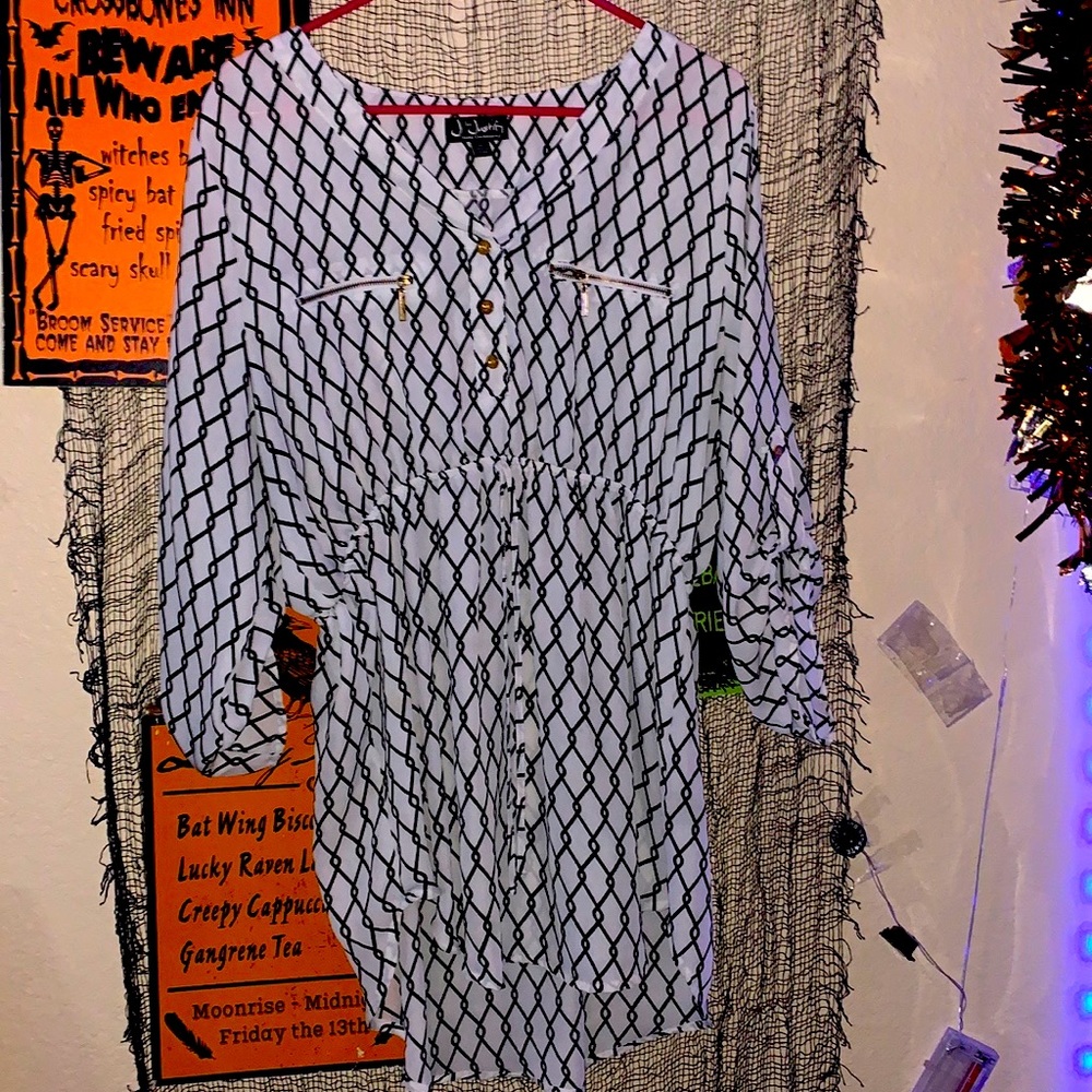 J for justify blouse